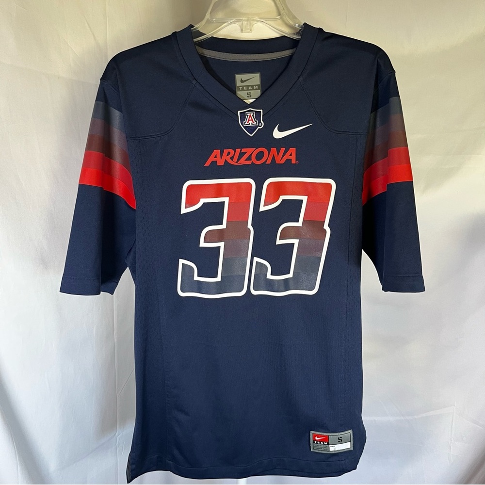 Nike‎ Arizona Wildcats Football Jersey #33 Scooby Wright Navy Blue Small NCAA